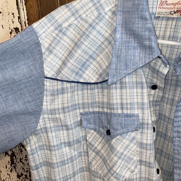 Vintage wrangler button down shirt - Picture 3 of 5